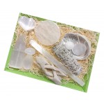 Home Cleansing Smudge Kit Set (Selenite) 2